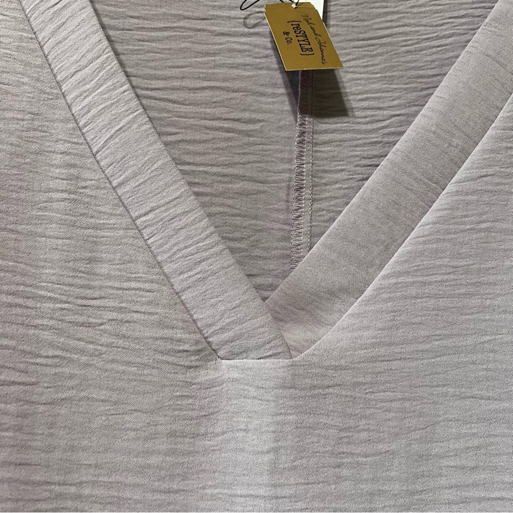Zenana lavender color shirt size 3X - Picture 3 of 10